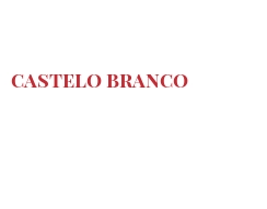 Cheeses of the world - Castelo Branco